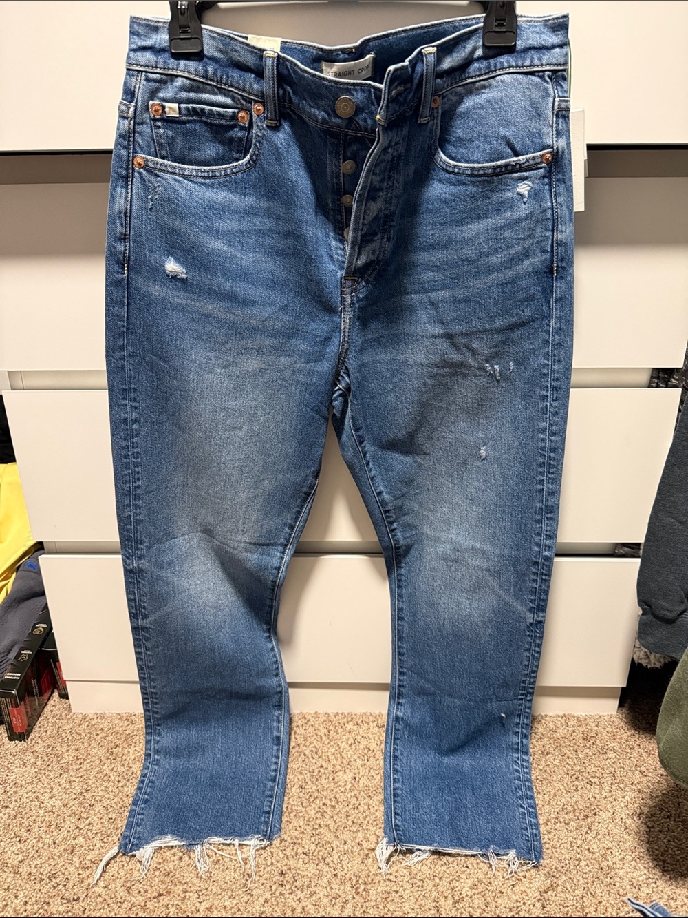 Women's American Eagle AE77 premium straight crop